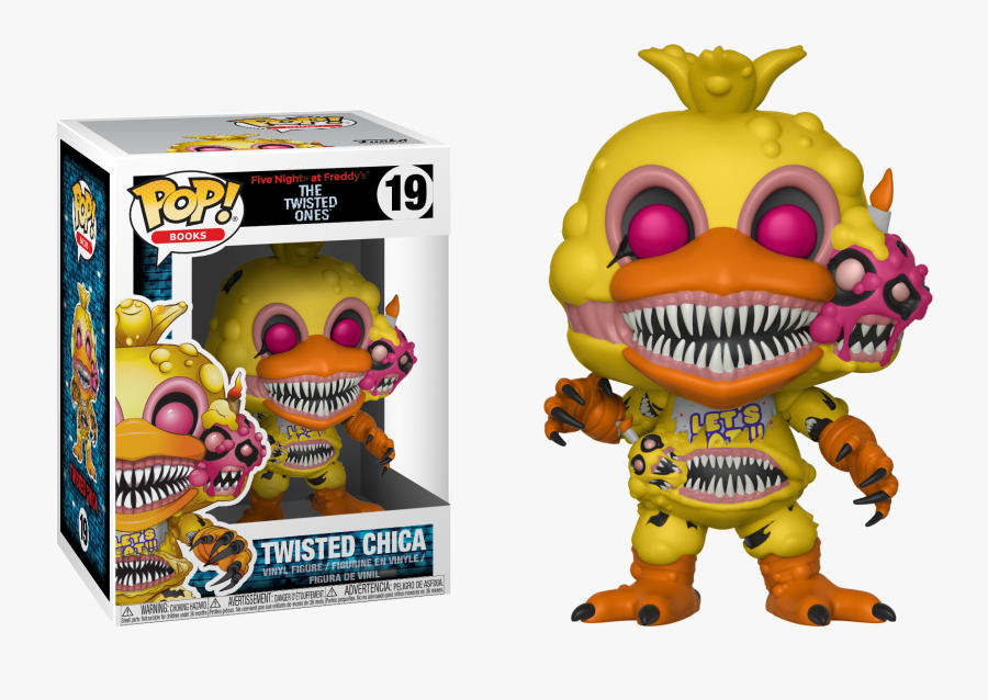 Twisted Chica Funko Pop, Transparent Clipart