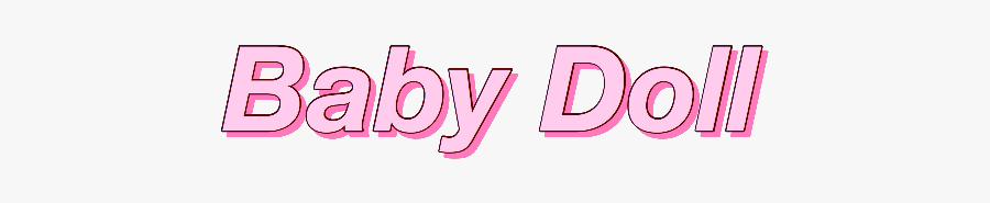 #babydoll #doll #baby #aesthetic #tumblr #kpop #aesthetictext - Peach, Transparent Clipart