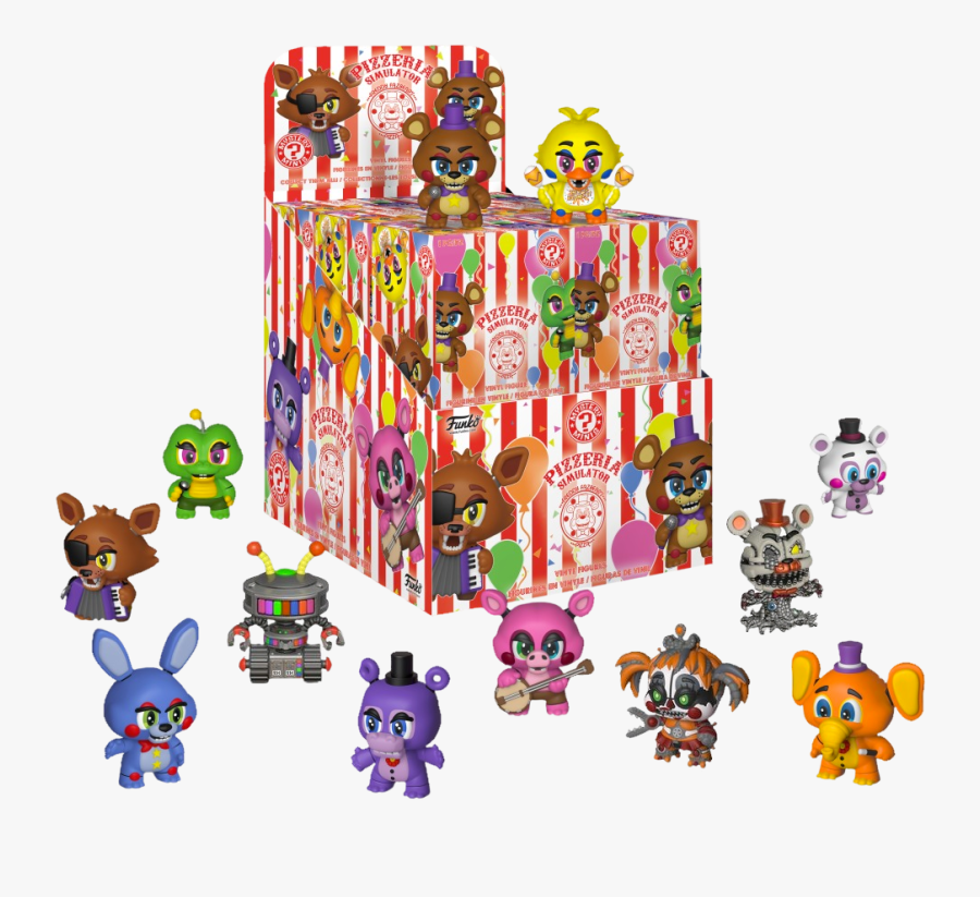 Fnaf Pizzeria Simulator Mystery Minis, Transparent Clipart