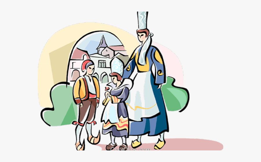 French Clipart Family - Cartoon, Transparent Clipart