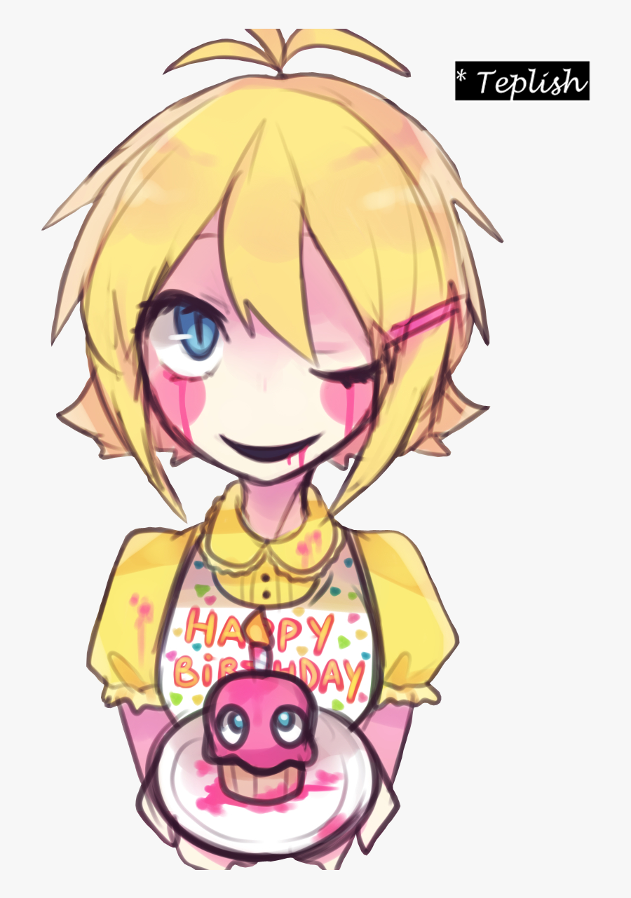 Transparent Toy Chica Fanart