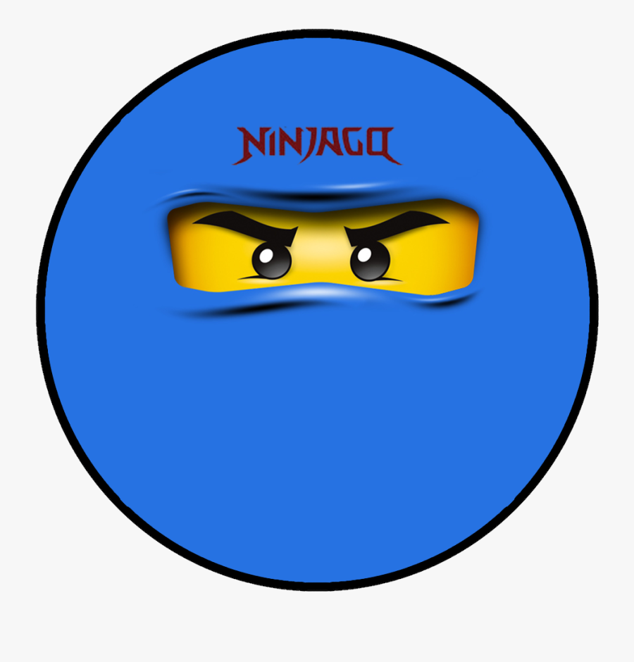 Blue Ninjago Png Head, Transparent Clipart