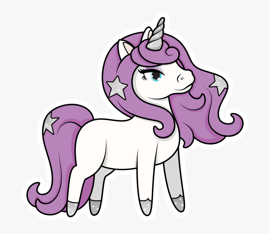 Kawaiisqueezies Unicorns Hires Starchaser - Cartoon, Transparent Clipart