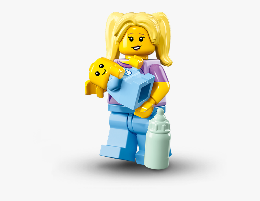Babysitter Lego Collectible Minifigures Clipart , Png - Lego Babysitter, Transparent Clipart