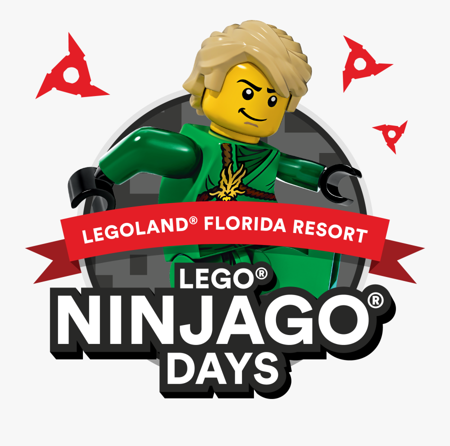 Florida Clipart Vacation Day - Legoland Lego Ninjago Ride Jay, Transparent Clipart