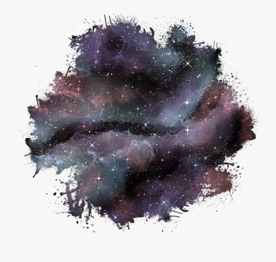 Galaxy Drawing Watercolor Painting - Pastel Watercolor Galaxy Background, Transparent Clipart