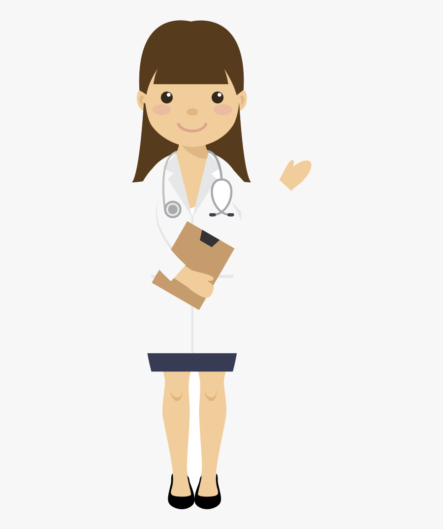 Doctor Girl Clipart For Free And Use In Presentations - Transparent Doctor Clipart, Transparent Clipart