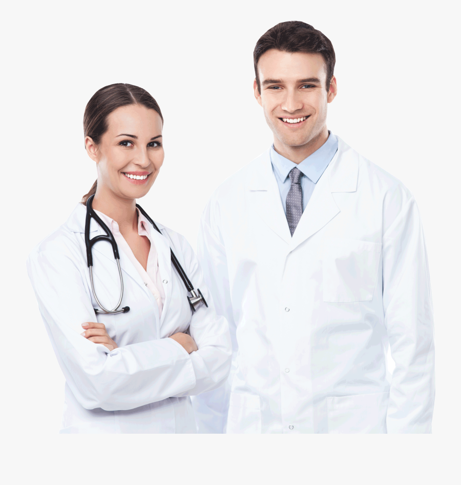 Doctors And Nurses Png Picture - Male And Female Doctor, Transparent Clipart