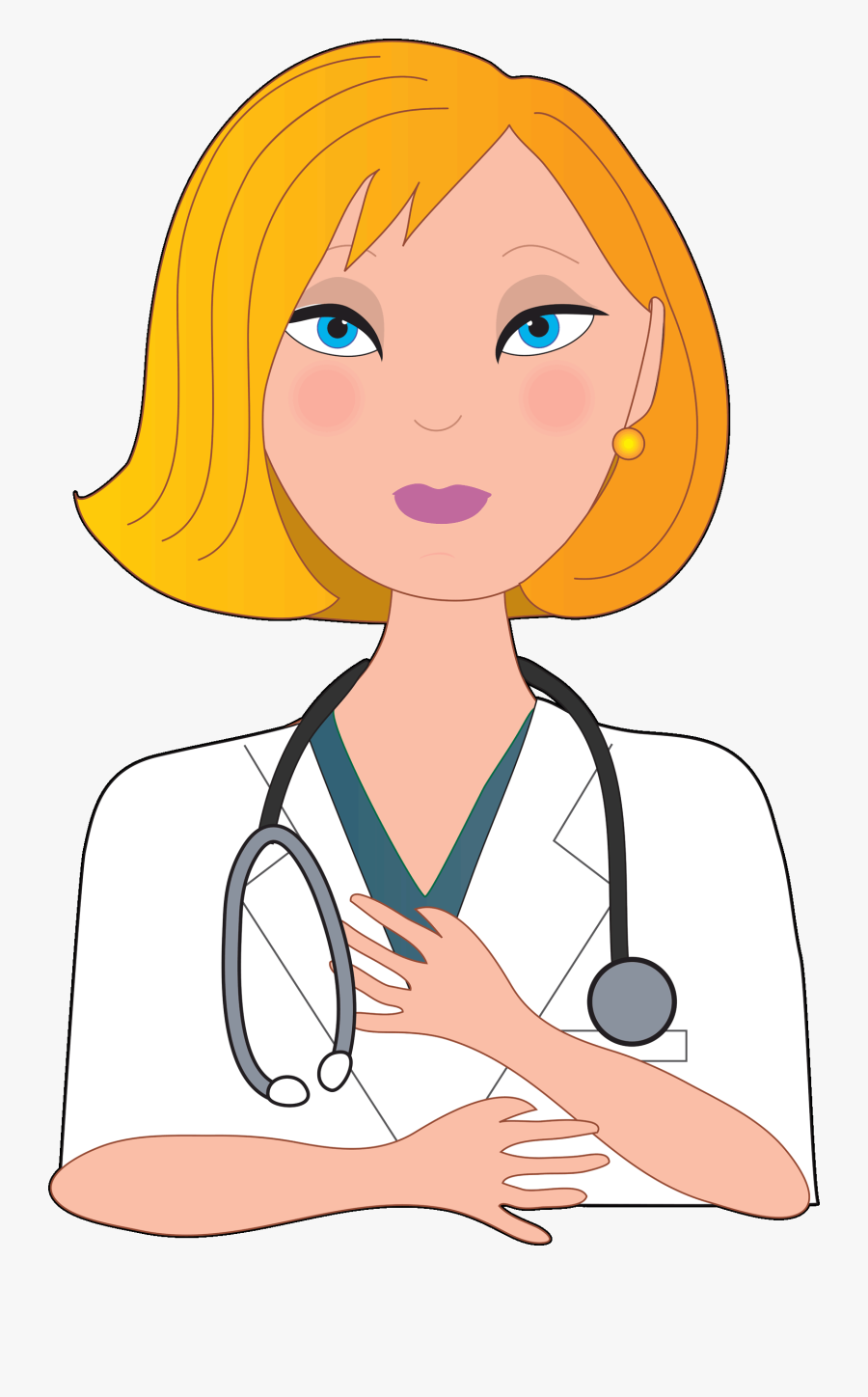 Female Doctor Clip Art , Free Transparent Clipart - ClipartKey
