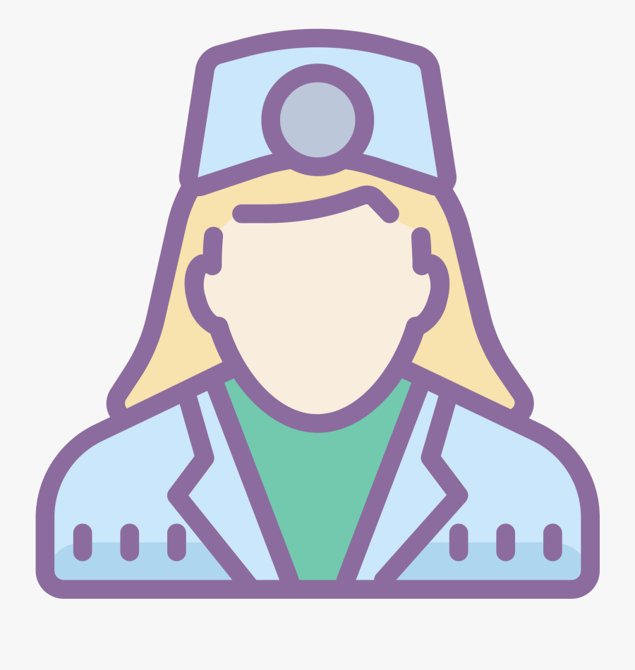 Doctor Female Icon - Icono Usuario Imagen Png, Transparent Clipart