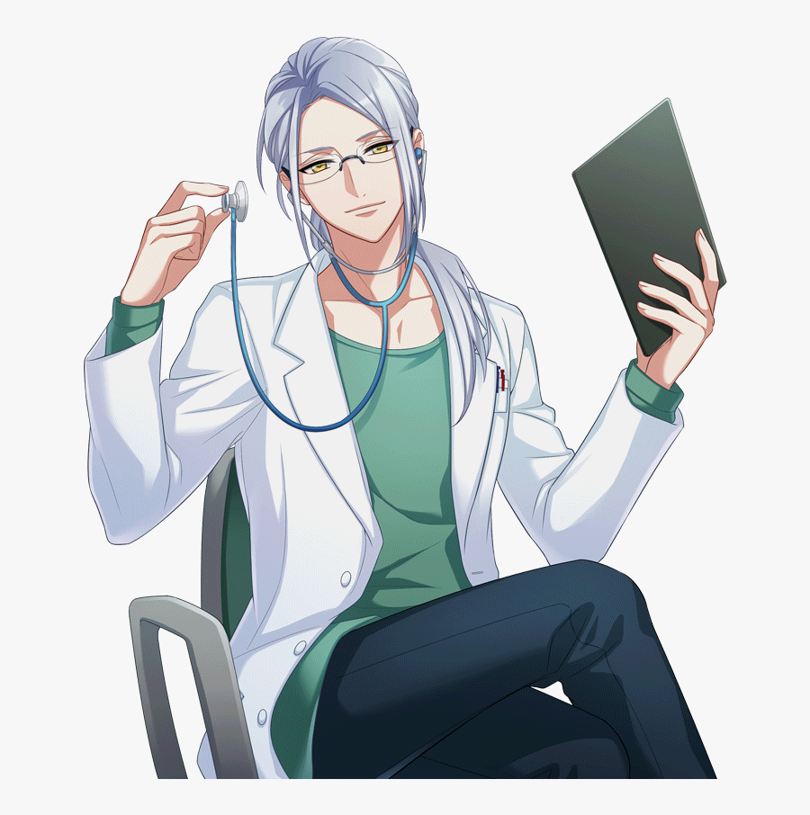 Azuma Serious Ssr Transparent - Female Doctors In Anime, Transparent Clipart