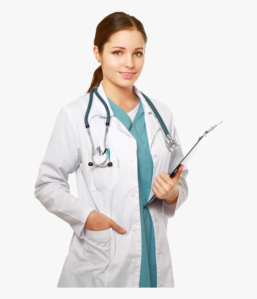 Clip Art Dating Female - Doctor With Stethoscope Png, Transparent Clipart