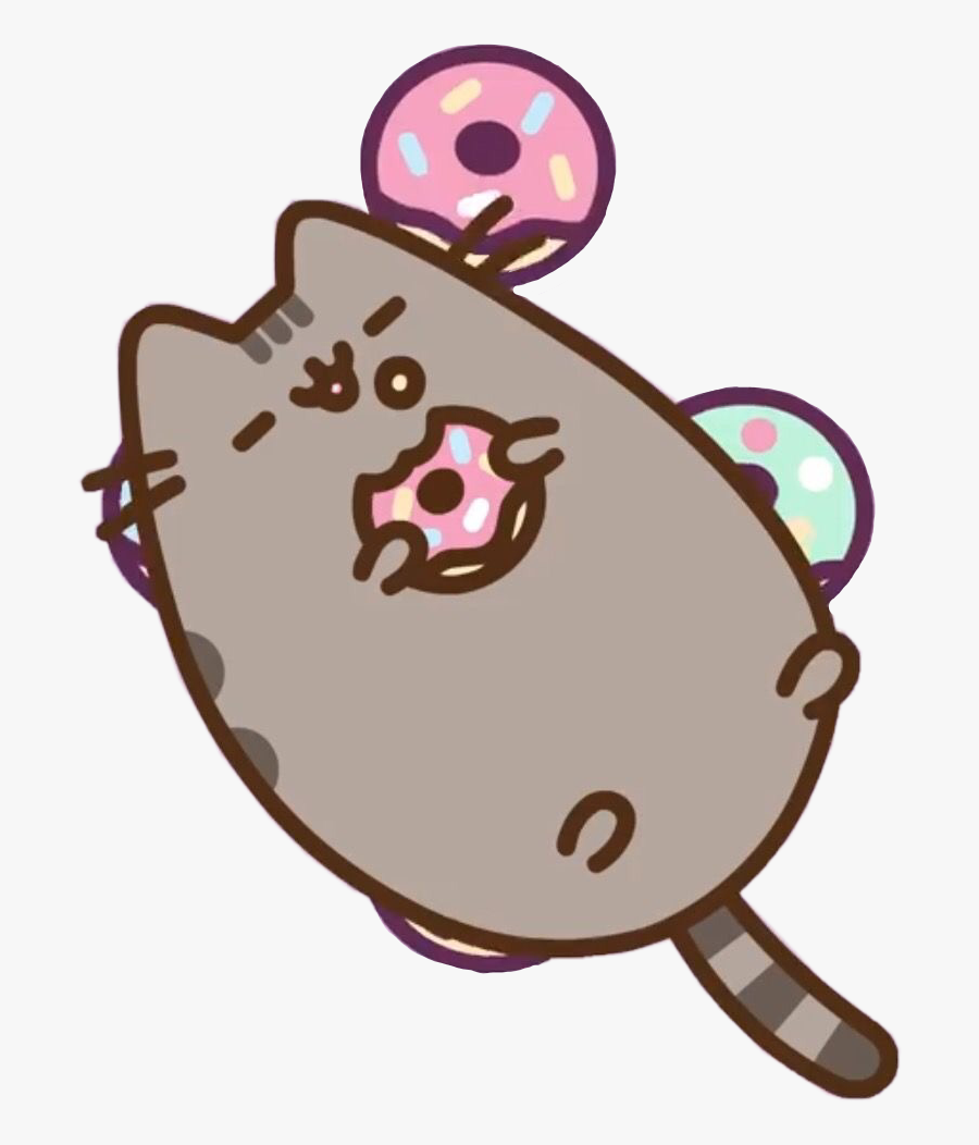 Transparent Pringles Clipart - Pusheen Donut, Transparent Clipart