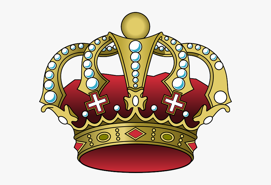 Purple And Gold Crown Png, Transparent Clipart