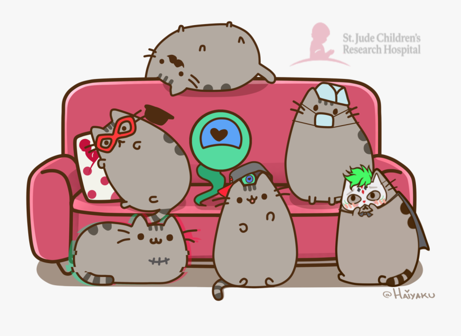 Because My Most Popular Drawing Was The Pusheen Set, - Pop Art Jacksepticeye Drawing, Transparent Clipart