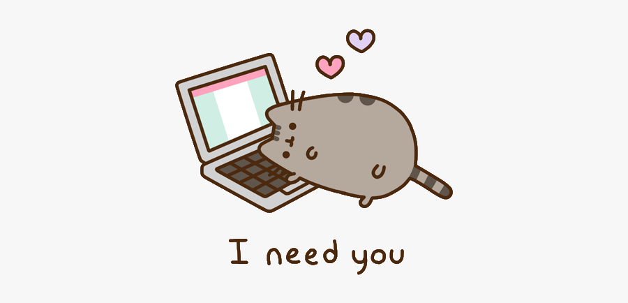 February 14 Valentine"s Pusheen Cat Tenor Day - Valentines Pusheen Gif, Transparent Clipart