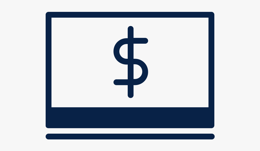 Banking Outline, Transparent Clipart