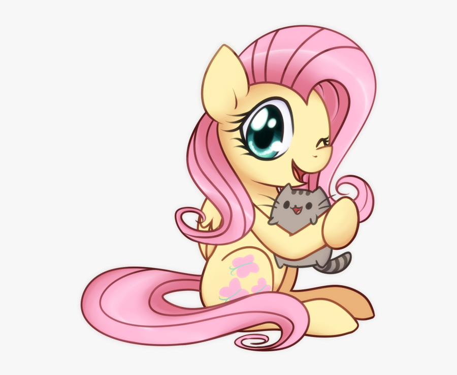 Mythical Pusheen Cats Png - Pusheen Little Pony, Transparent Clipart
