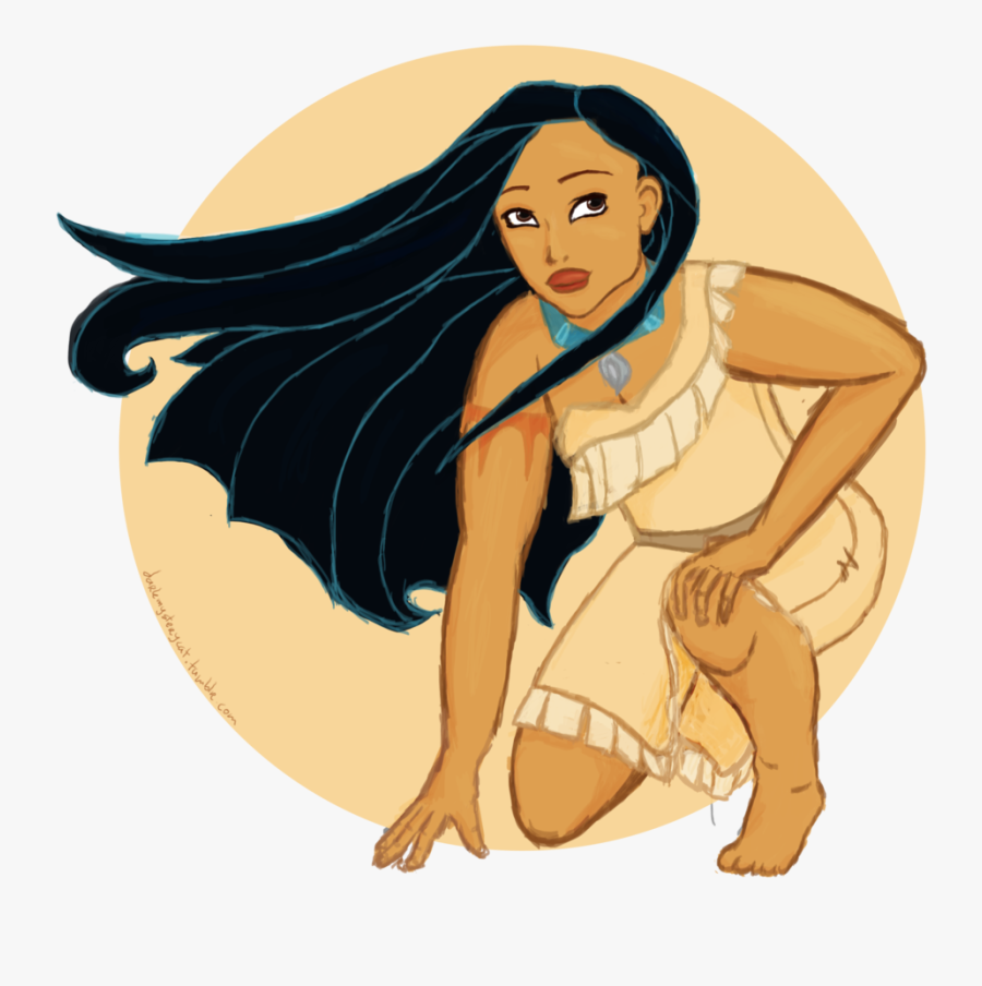 Pocahontas Disney Renaissance Zootopia Cartoon - Cartoon, Transparent Clipart