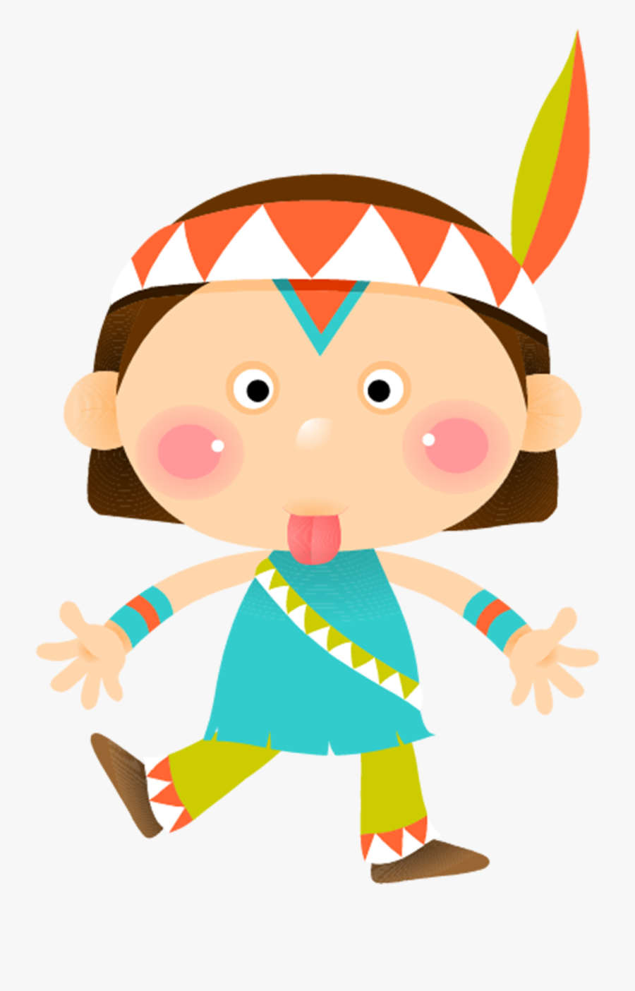 Indians Clipart Amerindians - Vector, Transparent Clipart