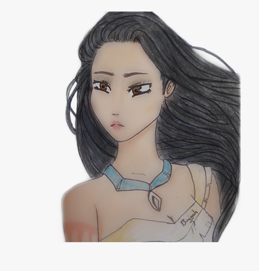 #pocahontas #princess #princesse #princessa #disneyprincess - Girl, Transparent Clipart