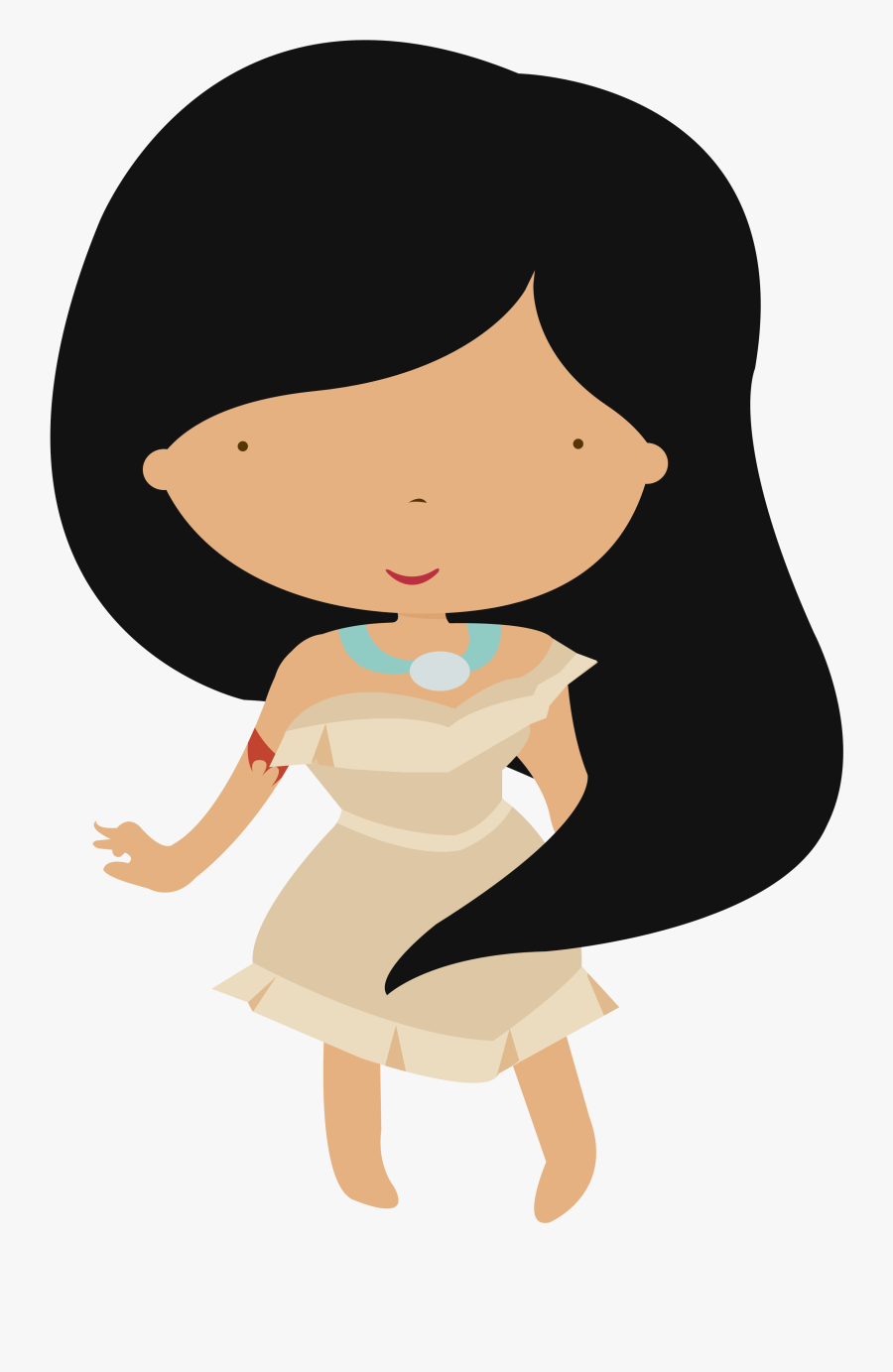 Baby Pocahontas Png, Transparent Clipart