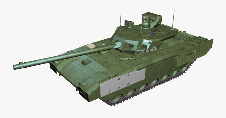T 14 Armata Tank Perspective View Png Clipart - Танки Препективные, Transparent Clipart