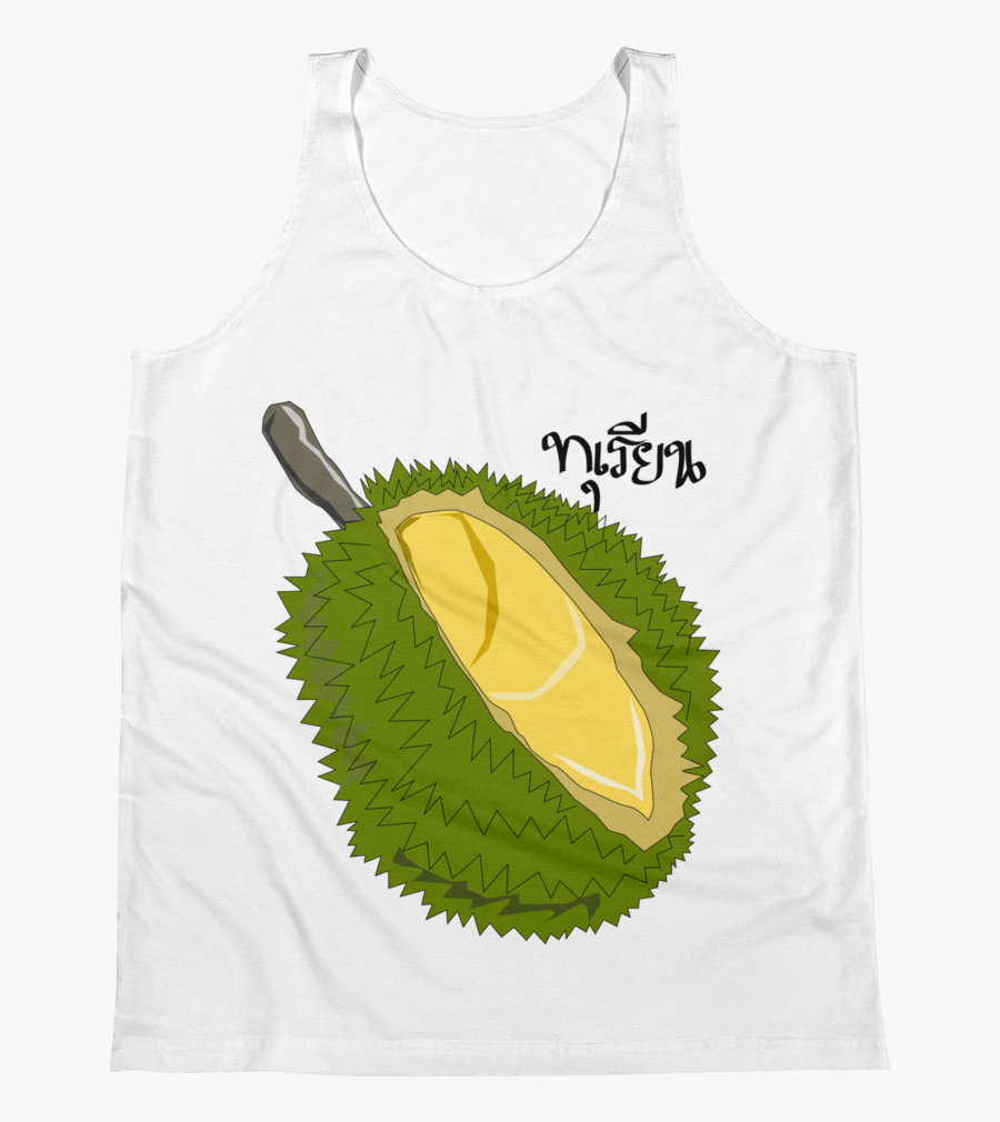 Unisex Tank Top Durian Thai King Fruit - Durian Clip Art, Transparent Clipart