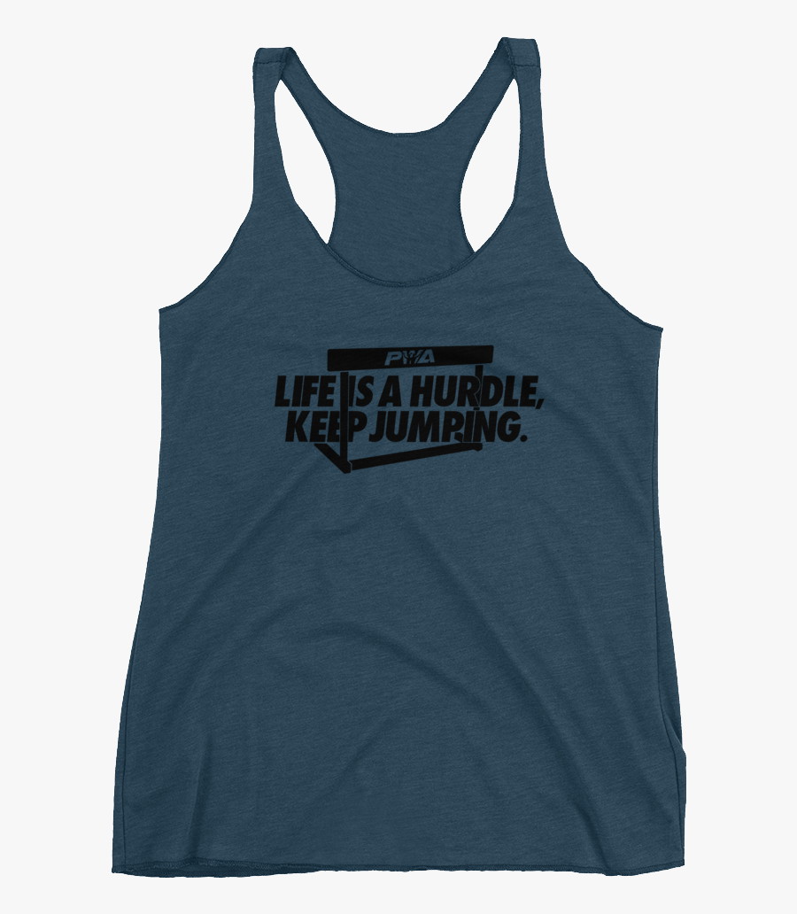 Life Is A Hurdle Women"s Tank Top - Active Tank, Transparent Clipart