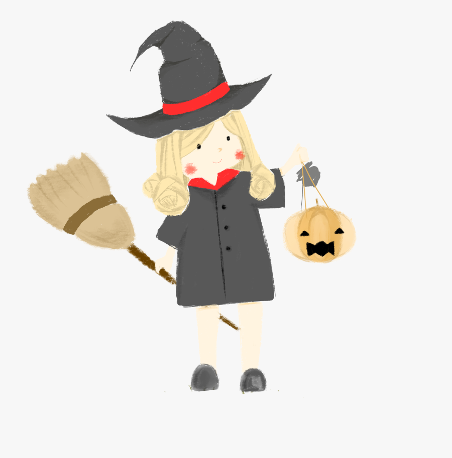 Transparent Witch Broom Clipart - Cartoon, Transparent Clipart