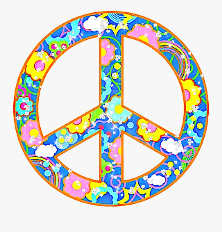 Hippie Hello Summer Flower Freetoedit Clipart , Png - Peace Love And Happiness, Transparent Clipart