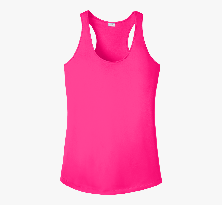 Neon-pink - Active Tank, Transparent Clipart