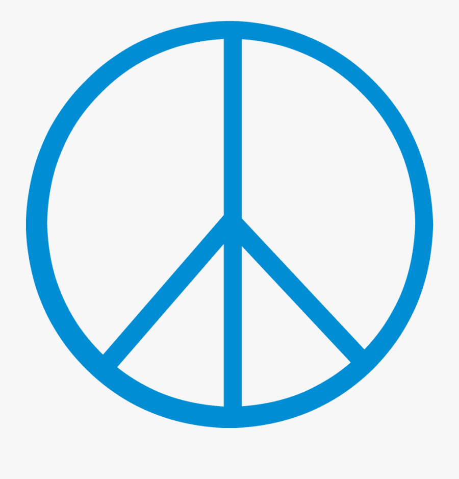 The Naked Hippies Way - Peace Logo Png, Transparent Clipart