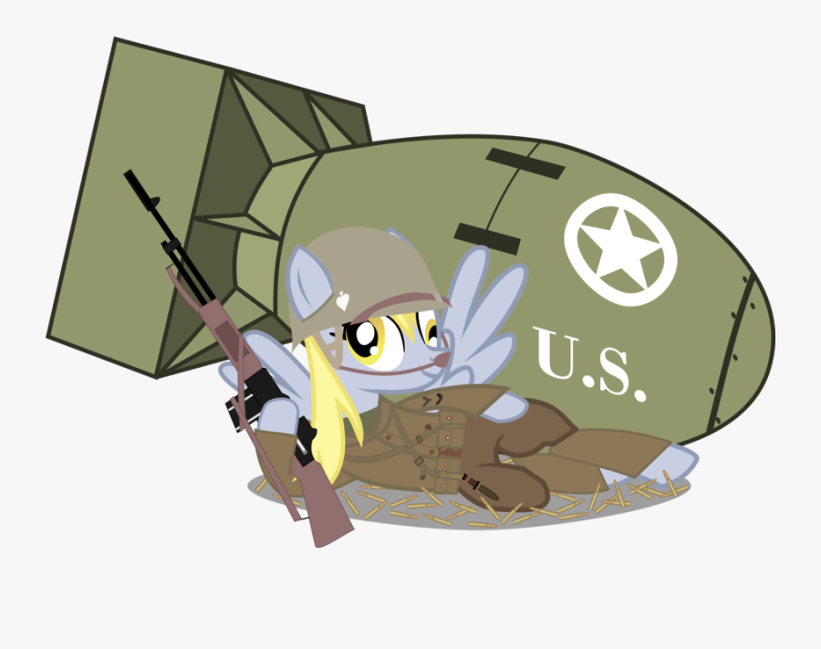 Artist Tensaioni Atomic - My Little Pony Ww2, Transparent Clipart