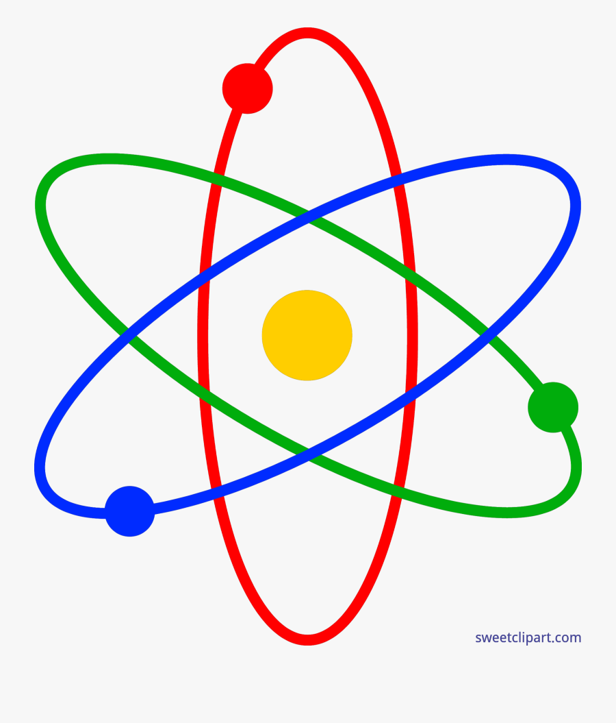 Atom Clip Art - Science Clipart, Transparent Clipart