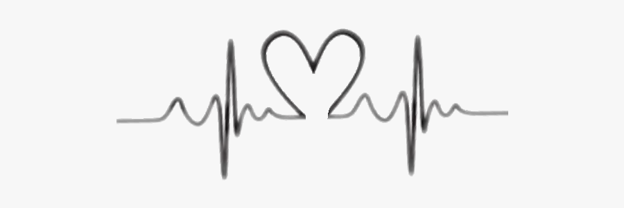 #heartbeat - Heart Tattoo Designs Png, Transparent Clipart