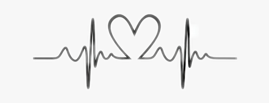 #heartbeat - Heart, Transparent Clipart