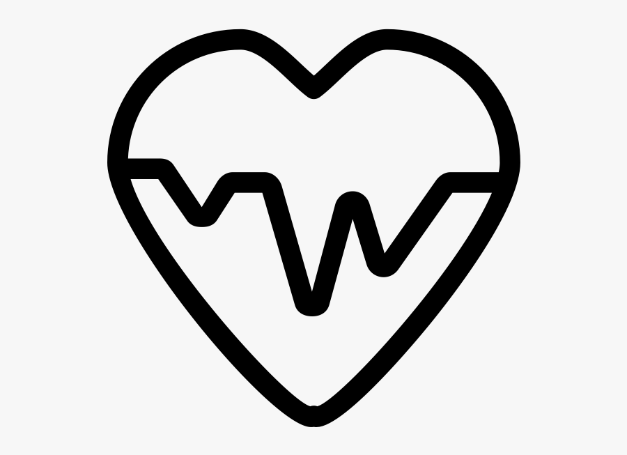 Transparent Heartbeat Clipart - Flat Icon Heartbeat Png, Transparent Clipart