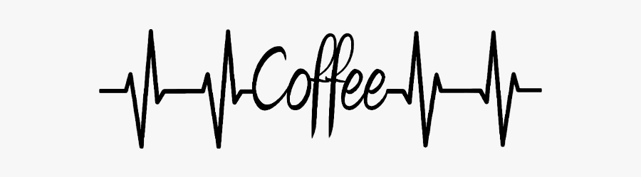 #black #line #electrocardiogram #heartbeat #simple - Calligraphy, Transparent Clipart
