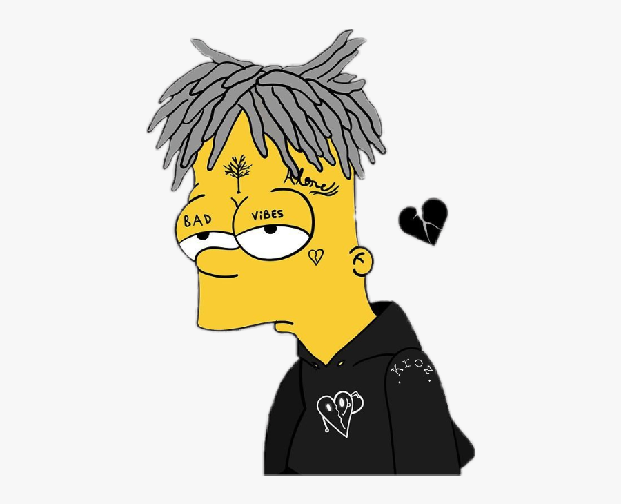 Xxxtentacion Симсон Sad Pain Freetoedit - Bart Simpson Trap Edit , Free Tra...