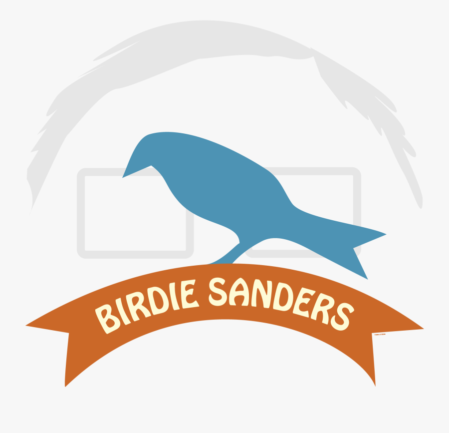 Bernie In Portland Putting A Bird On It, Presidential - Happy Birthday Tj, Transparent Clipart
