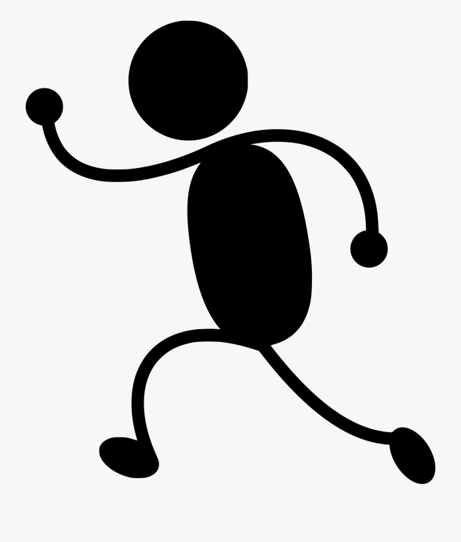 Transparent Strichmännchen Clipart - Red Stick Man Transparent, Transparent Clipart