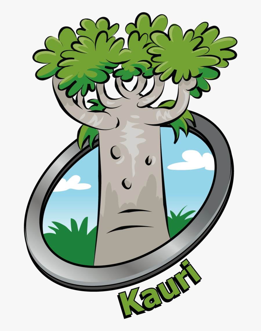 Tree Clipart Clipart Kauri Tree - Nz Kauri Tree Drawing, Transparent Clipart