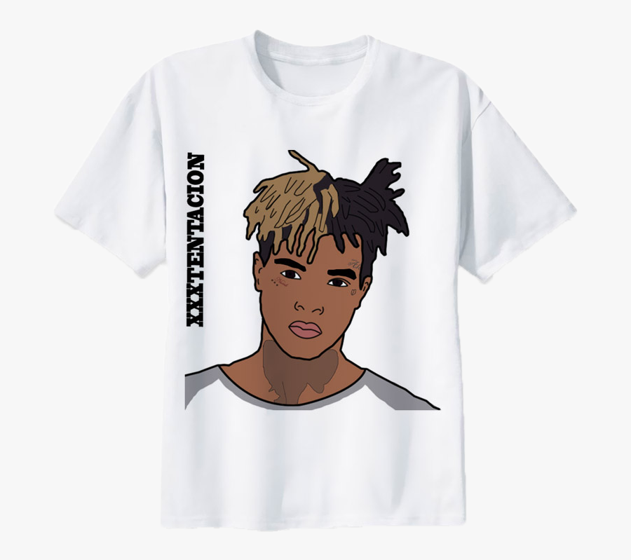 "xxxtentacion - Xxxtentacion Face T Shirt, Transparent Clipart