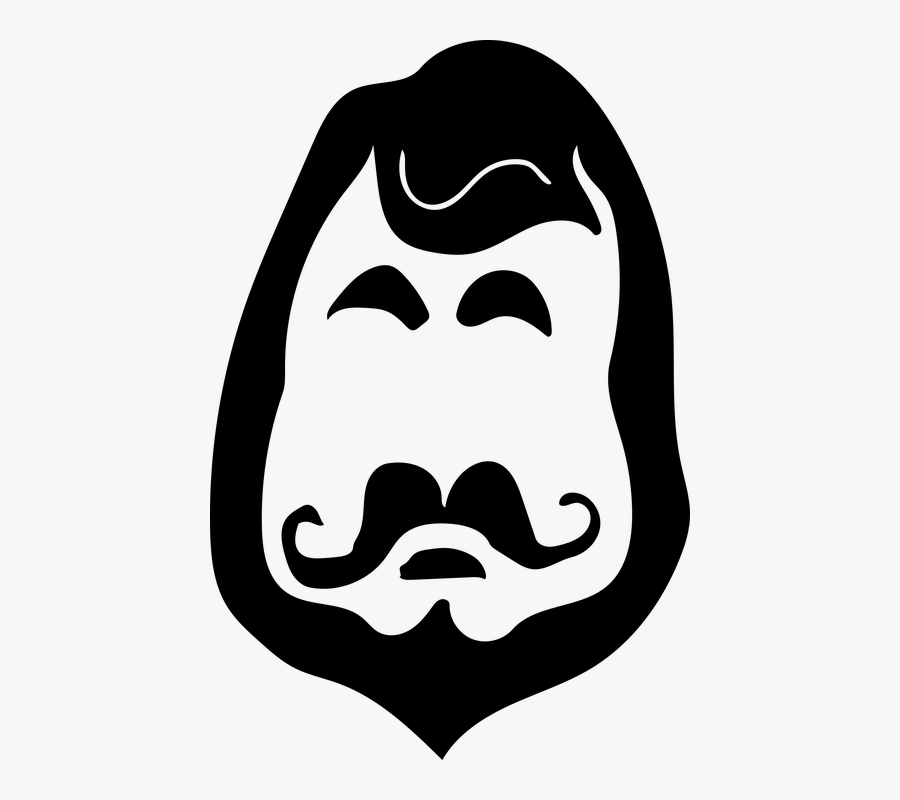 Transparent Mustache And Beard Clipart, Transparent Clipart