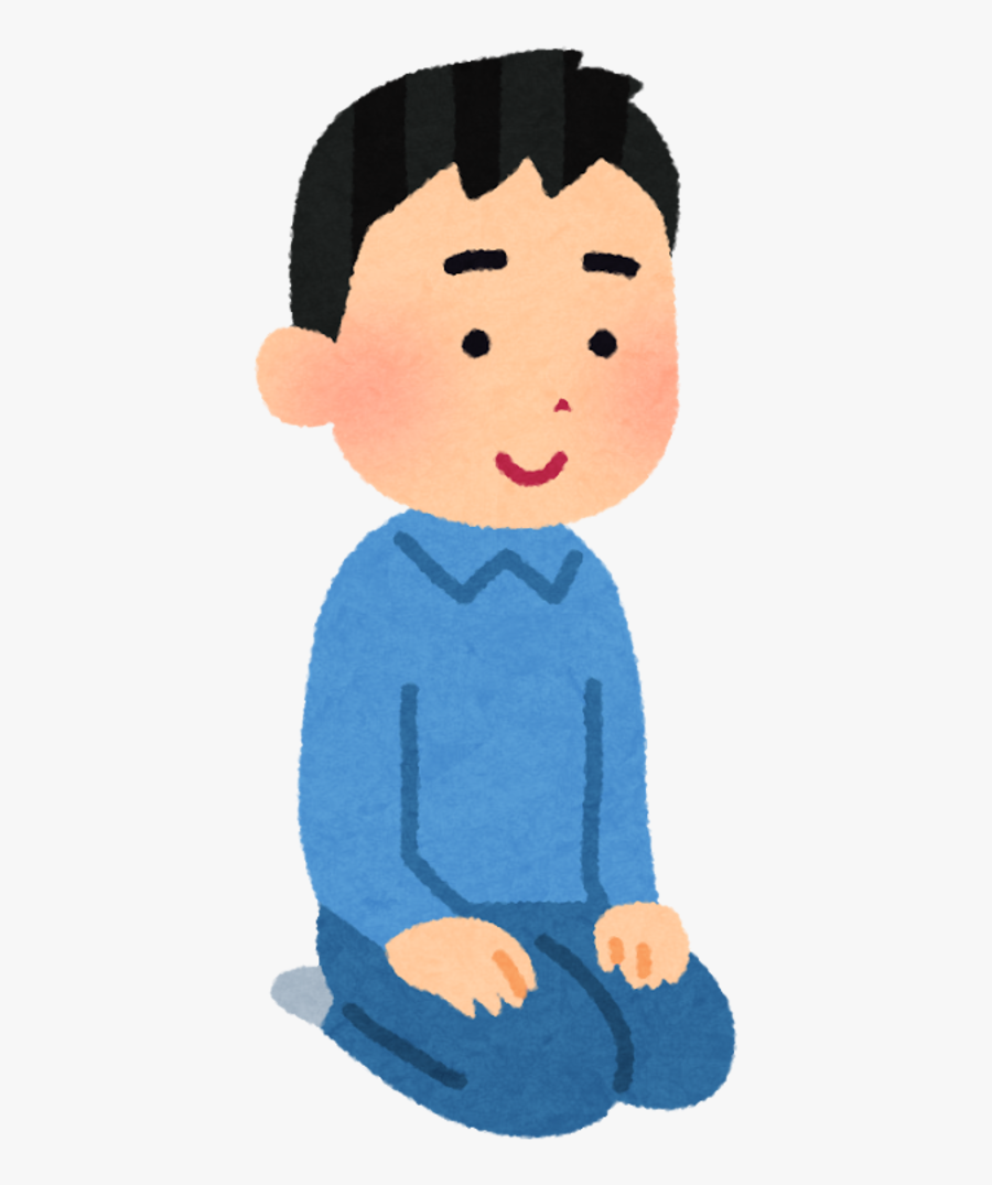 Spacer - 正座 イラスト, Transparent Clipart