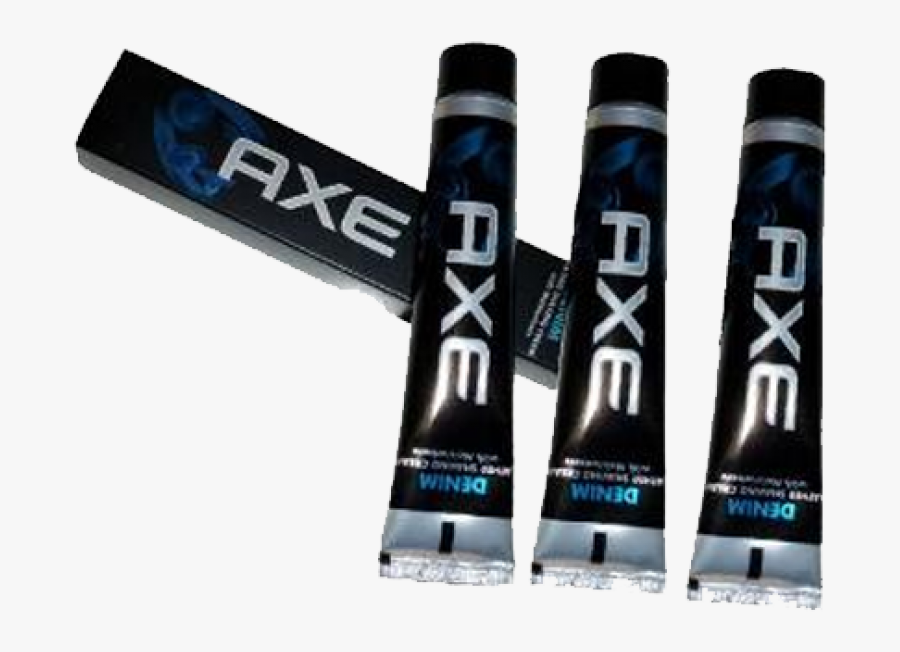 Transparent Shaving Cream Clipart - Axe Denim Shaving Cream, Transparent Clipart