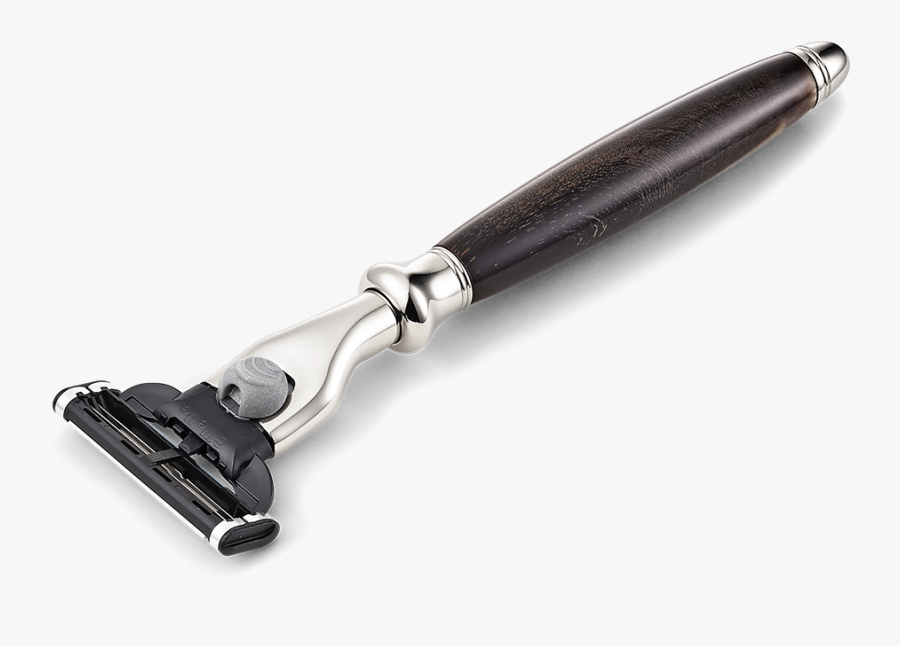 Classic Horn And Nickel Plated Razor The Art Of Shaving - Marking Tools, Transparent Clipart