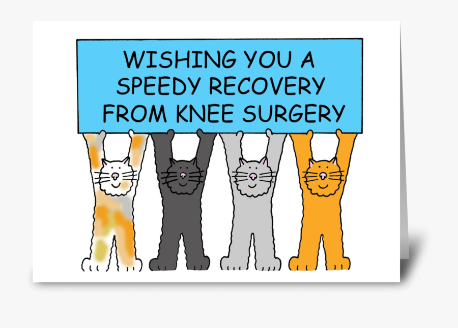 Speedy Recovery From Knee Surgery, Transparent Clipart