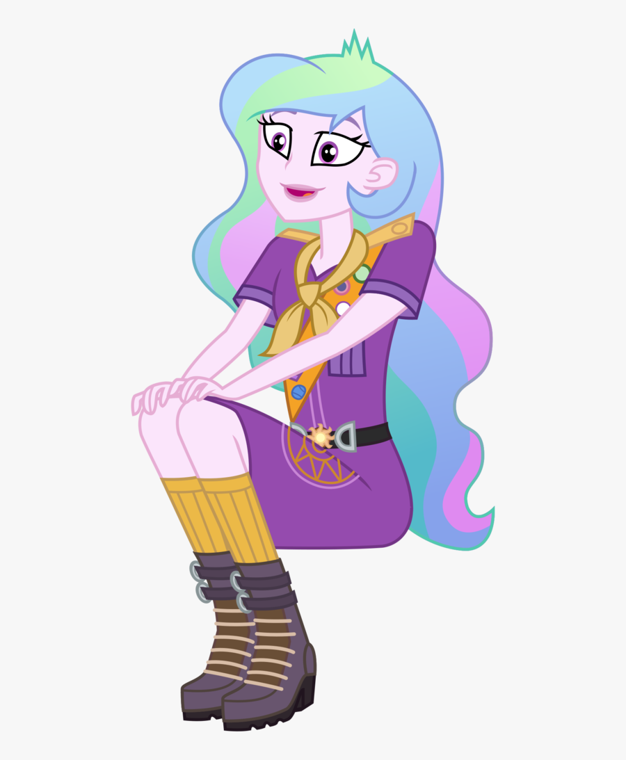 Knee Clipart Transparent - Mlp Eg Legend Of Everfree Celestia, Transparent Clipart